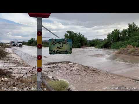 Flash Flooding on the California and Arizona boarder – 9/26/2019