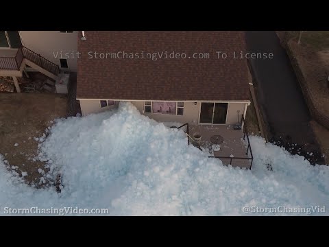Ice Tsunami hits house on Mille Lacs Lake, Mille Lacs, MN – 4/20/2020