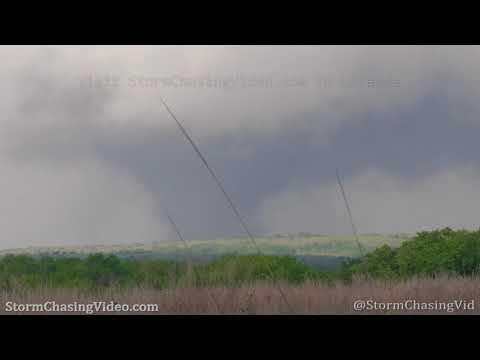 Large Tornado near Springer, OK – 4/22/2020