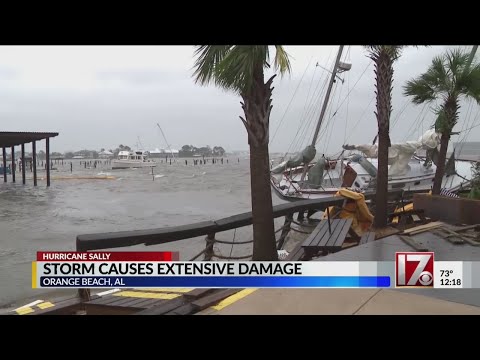 Hurricane Sally causes extensive damage in Orange Beach, Alabama