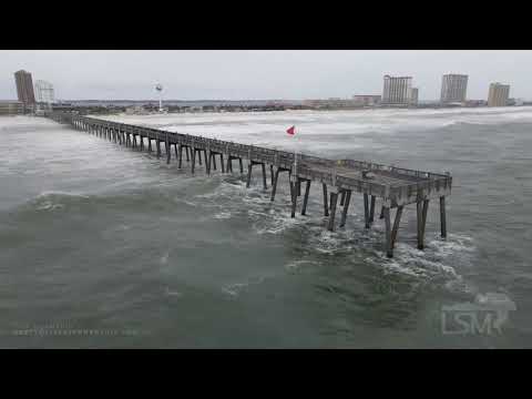 09-15-2020 Pensacola Beach, FL – Hurricane Sally Drone Flight