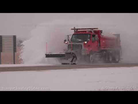 Blowing Snow Impacts Drivers on Interstate 70 in Sherman County, KS – 10/26/2020