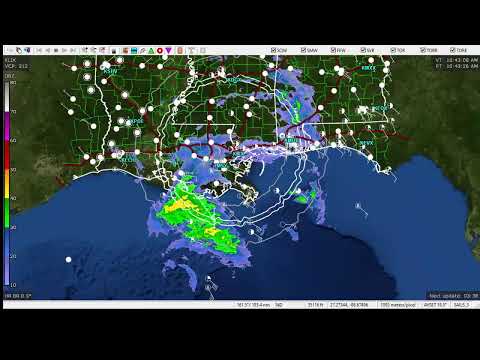 Hurricane Zeta Radar And New Orleans, LA EMS Radio Reed