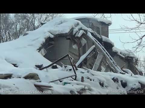 Roof Collapse From Heavy Snow – Chicago, IL – 2/18/2021