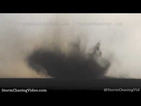 Amazing Landspout Tornado – Haswell, CO – 4/27/2021