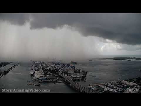 Port Miami, FL Heavy Rain – 6/27/2021