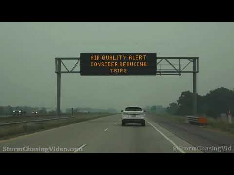 Twin Cities Heavy Smoke And Air Quality Warning – 7/29/2021