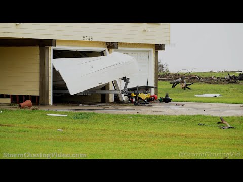 Hurricane Nicholas Aftermath, Sargent Beach, TX – 9/14/2021