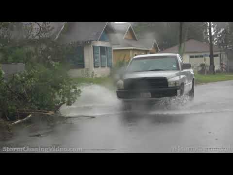 Hurricane Nicholas Flooding in Carlyss, LA – 9/14/2021
