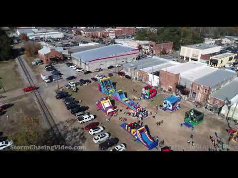 Drone Video Of The Enterprise, AL Whoville Holiday Celebration – 12/4/2021