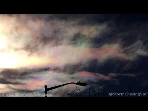 Iridescence Clouds Over Longmont, CO – 12/5/2021