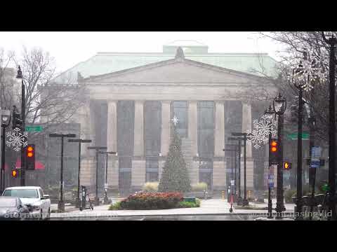 Snow Falling In Raleigh, NC – 1/3/2022