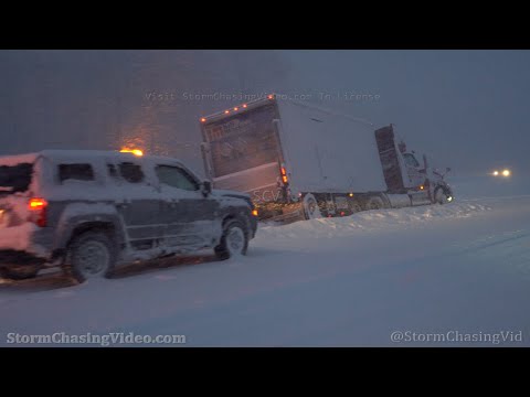 Lake Effect Winter Storm Whiteout Buries Redfield, NY – 1/10/2022