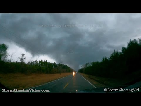 Mississippi And Alabama Tornado Warned Storms – 2/17/2022