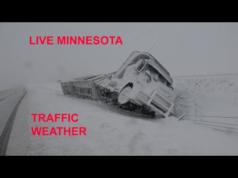 🔴 LIVE Minnesota Winter Weather Traffic