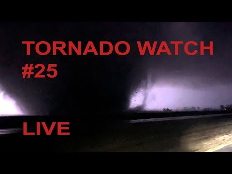 🔴 LIVE Tornado Watch #25