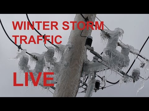 🔴 LIVE Winter Ice Storm Traffic AR/MO