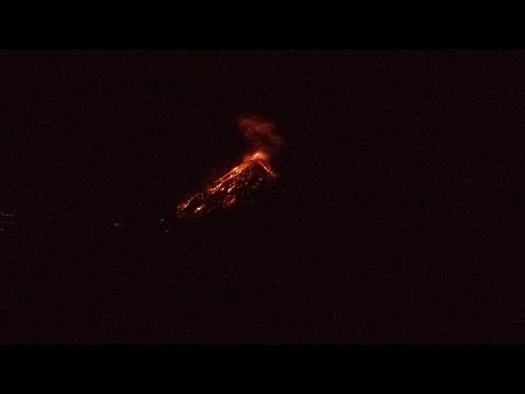 Summit of Volcan De Fuego Eruption Guatemala – 2/26/2022