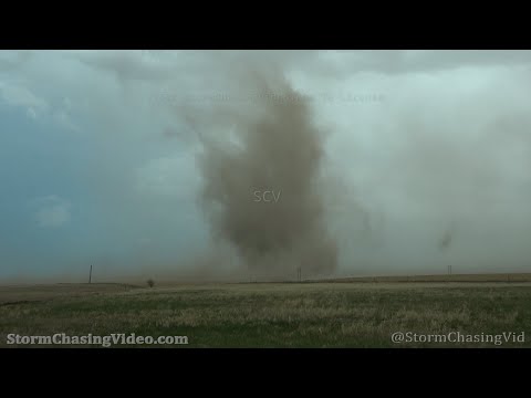 Smith Center Kansas Brief Land Spout Tornado – 4/29/2022