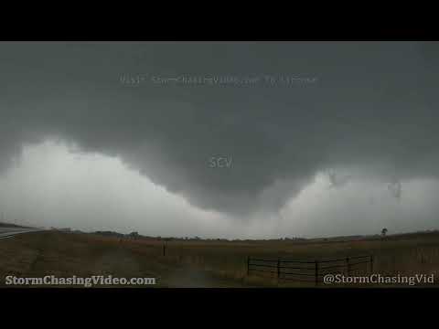 Dover Oklahoma Tornadic Supercell Hail Funnel – 5/2/2022