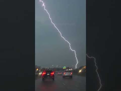 Intense Lightning in Minnesota Last Night! #shorts