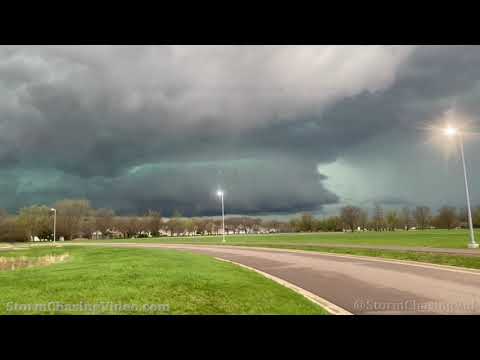 Raw video from mid day storms, St. Cloud, MN – 05/12/2022
