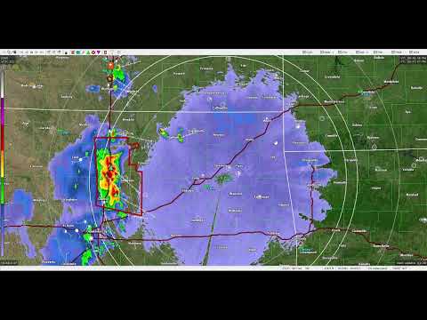 5/15/2022 Live Weather Radar & NWS Audio from Severe Storms In Tulsa, OK area