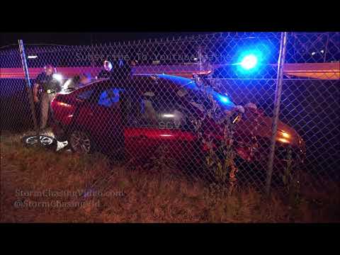 High Speed Chase Ends With A Crash In Norman, OK – 8/15/2019