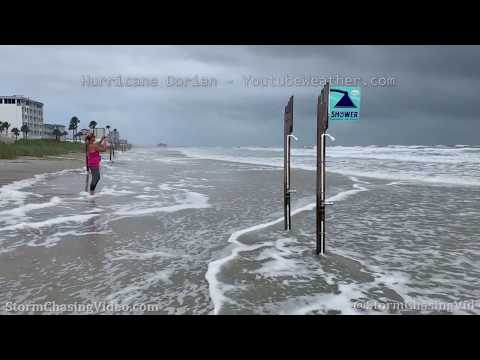 Hurricane Dorian Affects Ponce Inlet and Daytona Beach 9/3/2019
