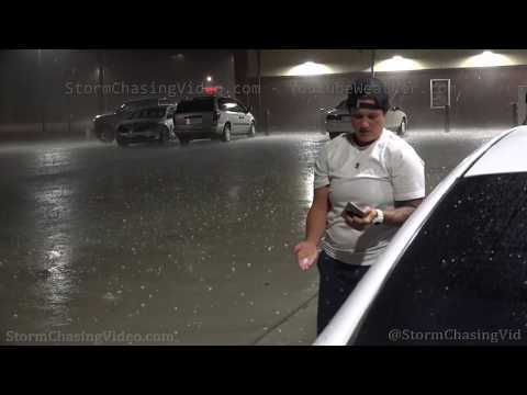 Pratt, KS hit with large hail after dark – 9/24/2019