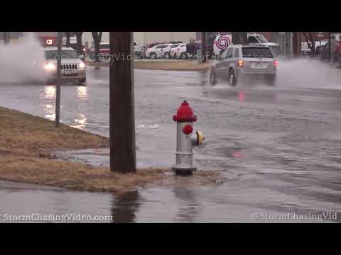Wichita, KS Street Flooding – 1/10/2020
