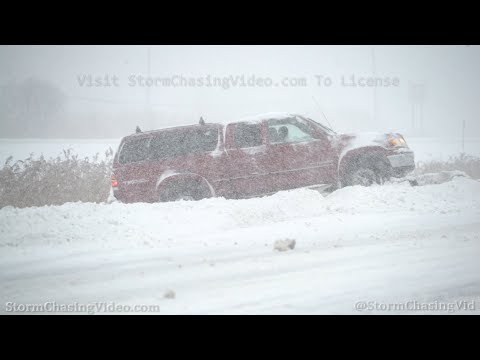 Utica, NY Deep Snow And Accidents – 2/7/2020