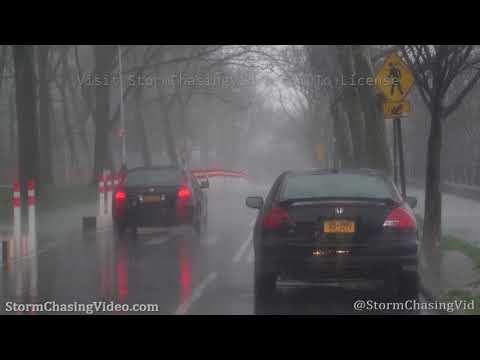 Severe Thunderstorm Hits Queens, NY – 4/9/2020