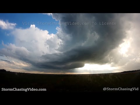 Nighttime Severe Thunder Storm, Eureka, KS – 5/14/2020