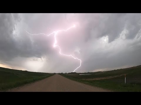 Slow Motion Lightning and Storm Time-Lapse from Minnesota – 6/2/2020