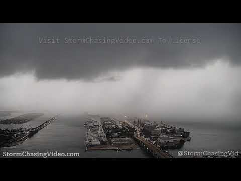 Hurricane Isaias,  Miami, FL Tower Camera With Time Lapse – 8/1/2020