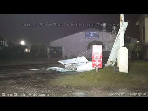 Hurricane Isaias Landfall At Ocean Isle Beach, NC – 8/3/2020