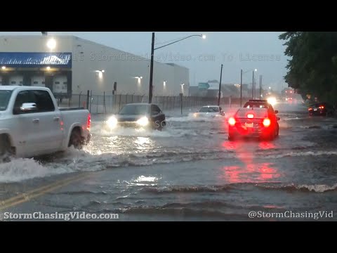 Flash Flooding Stalls Drivers In Saint Cloud, MN – 8/14/2020