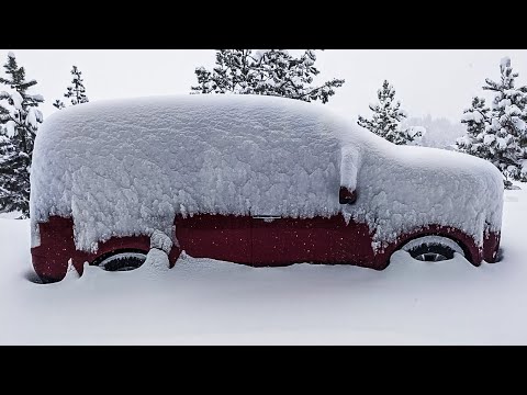 EPIC VIDEO! Winter Storm in Colorado, USA (Oct 26, 2020)
