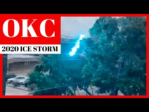 Oklahoma City Ice Storm 2020 : Real People Share Footage