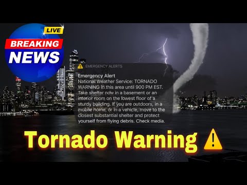 Tornado Hits Intersection In New York City