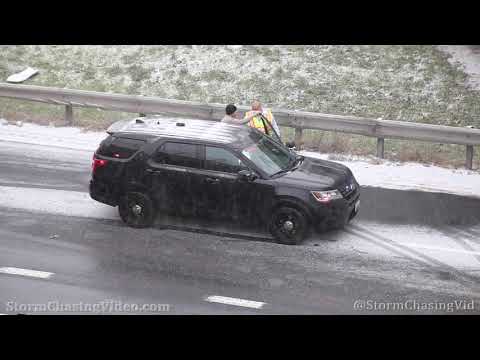 Hagerstown, MD Snow Creates Slick Roads And Accidents – 12/16/2020