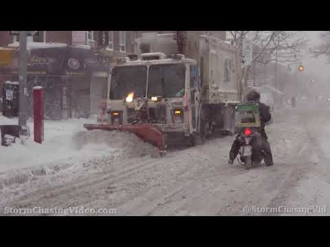 Nor’Easter hits Astoria Queens / New York City, NY – 2/1/2021