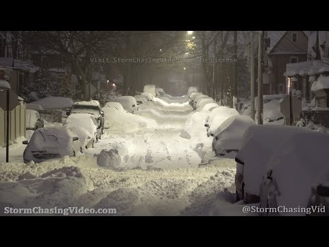 Winter Storm Buries New York City In Deep Snow – 2/1/2021
