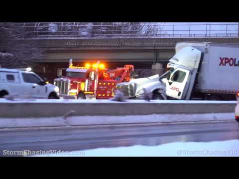Newark, NJ I-78  Icy Road Pileup – 2/11/2021