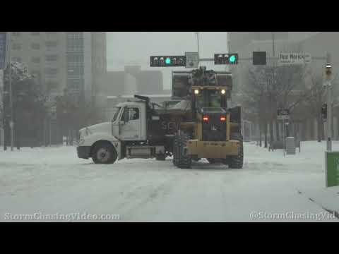 Major Winter Storm Hits Oklahoma City, OK – 2/14/2021