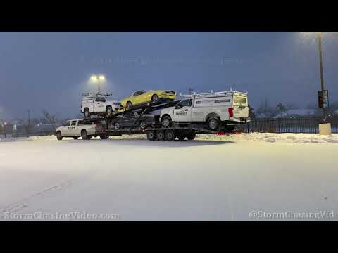 Second Winter Storm In A Week Hits Oklahoma City, OK – 2/16/2021