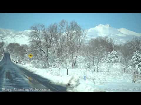 Half A Foot Of Snow And Record Cold Turn Longmont, CO Into A Winter Wonderland- 4/20/2021