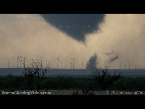 Sterling City, TX – Tornado Near A Wind Farm 5/17/2021