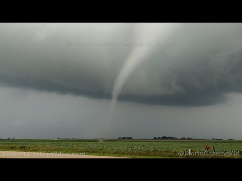 Tornado Formed Directly Overhead – South Grove Township, IL  – 8/9/2021